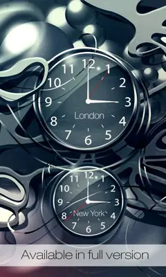 Black Clock Lite android App screenshot 2