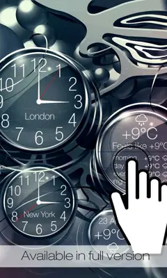 Black Clock Lite android App screenshot 6